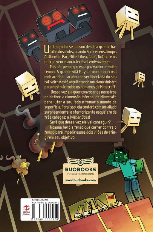 Capa do livro A Fúria dos Mobs - Livro 2