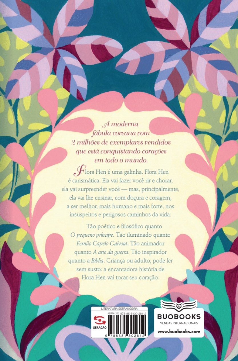 Contracapa do livro Flora Hen
