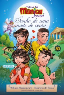 Capa do livro Sonho de uma noite de verão - Turma da Mônica Jovem