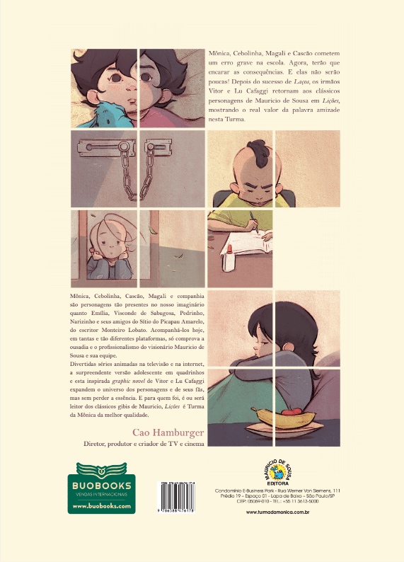 Capa do livro Lições