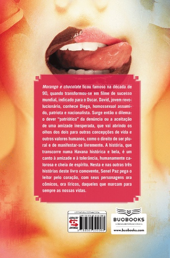 Capa do livro Morango e Chocolate