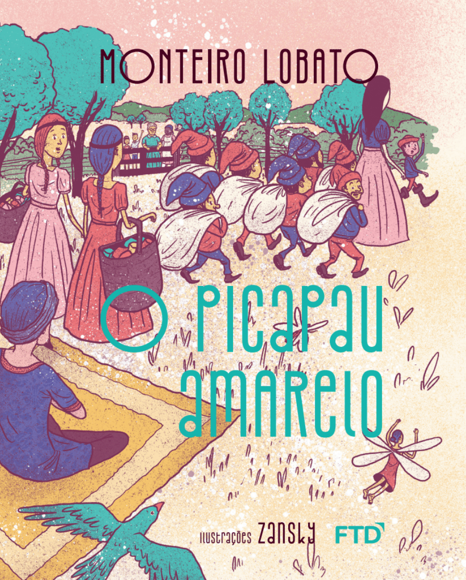 Capa do livro O picapau amarelo