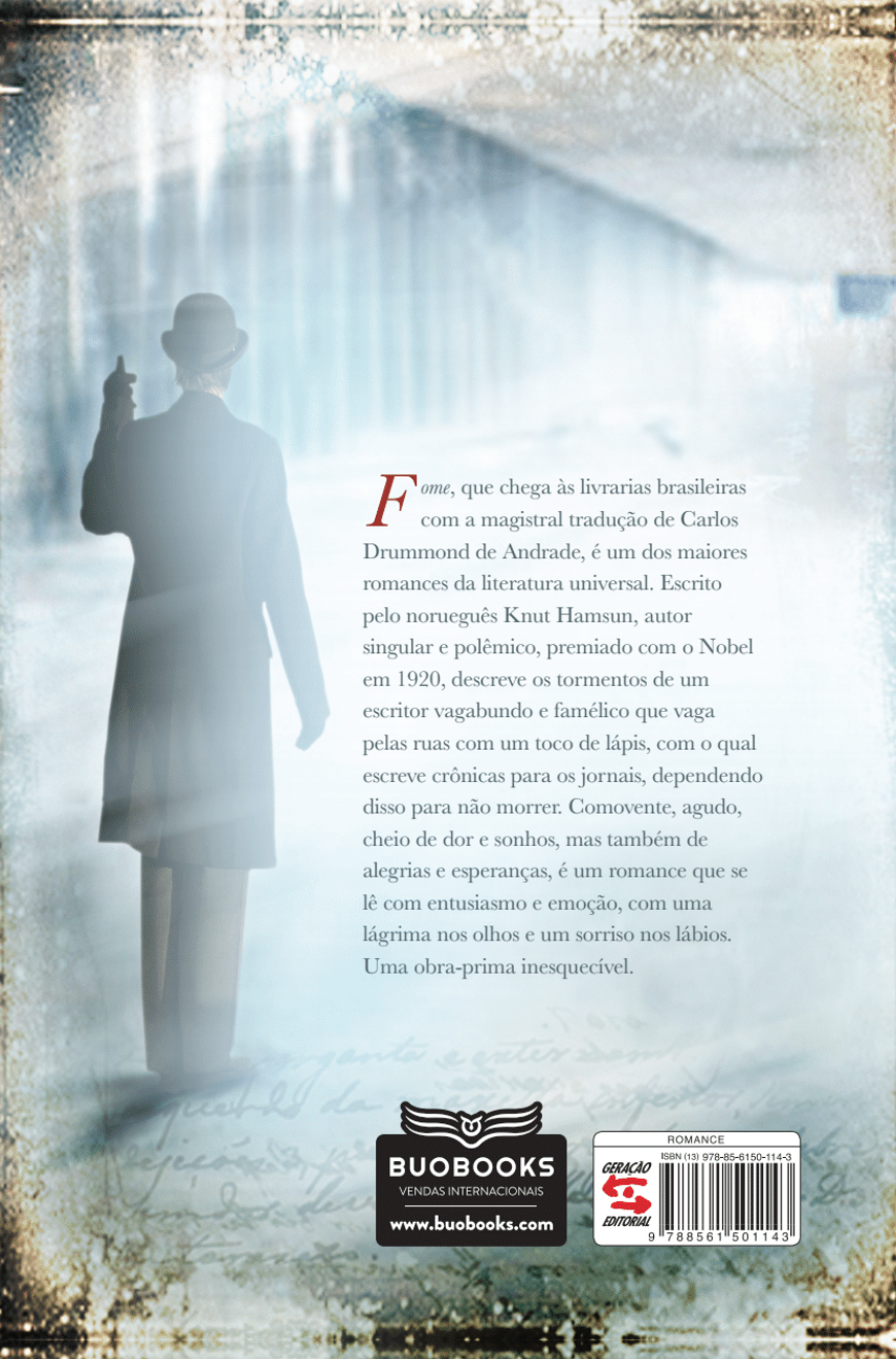 Capa do livro Fome