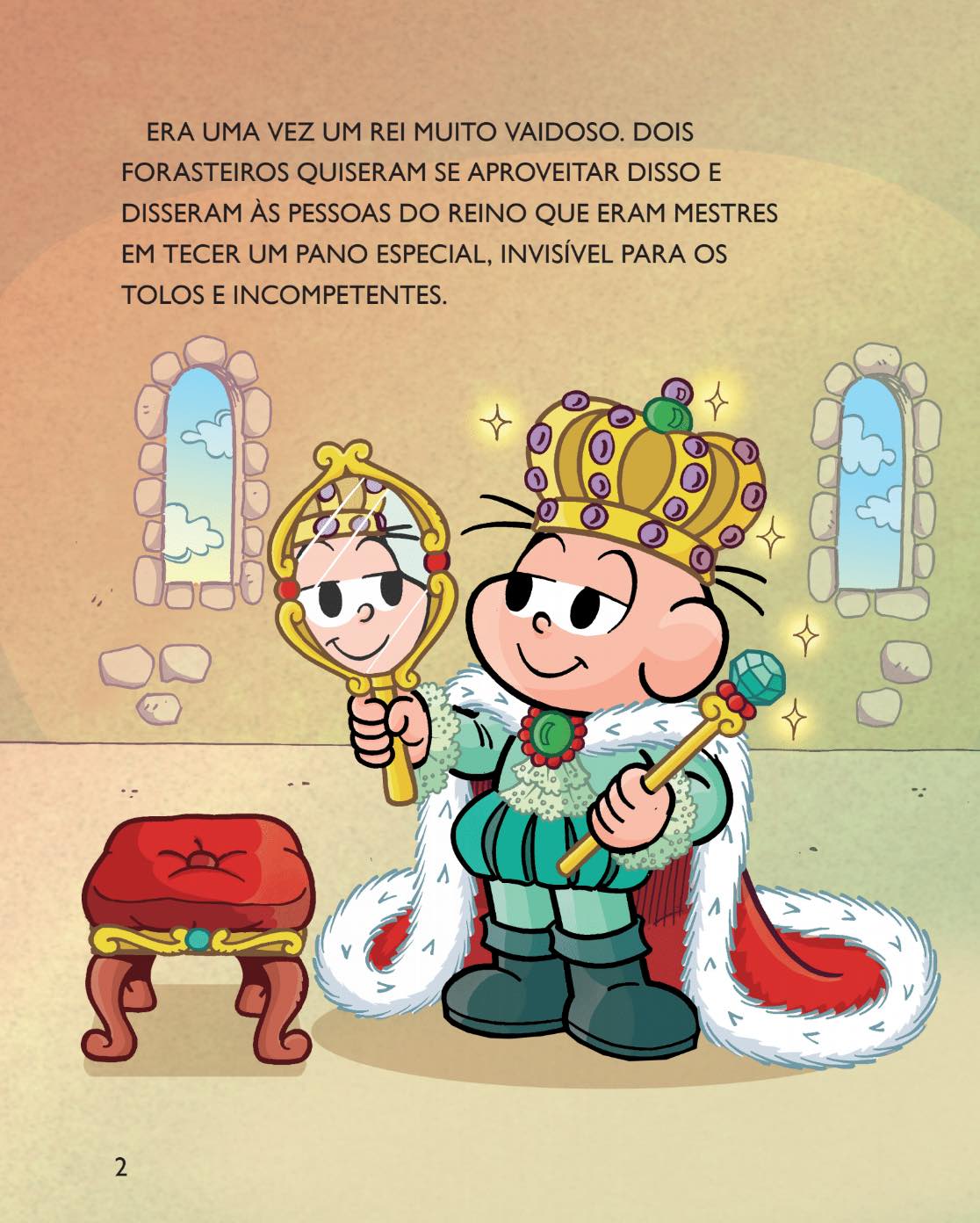 a roupa nova do rei.