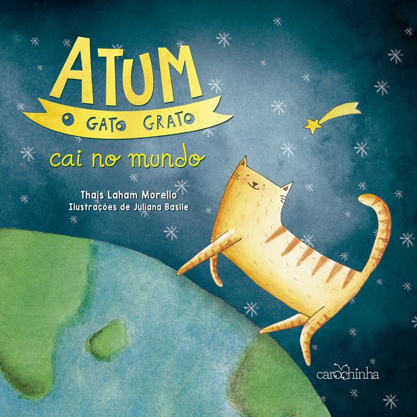 Atum o gato grato cai no mundo