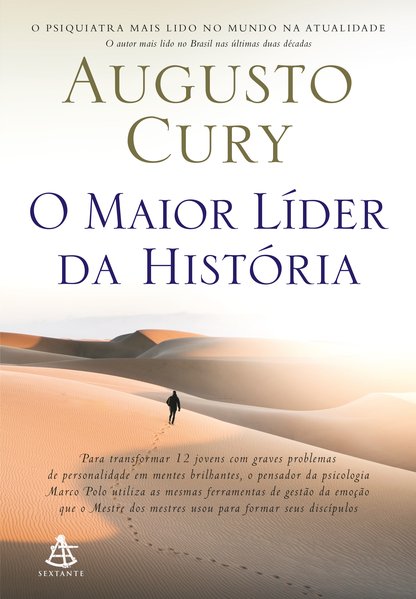 Capa do livro O maior líder da história
