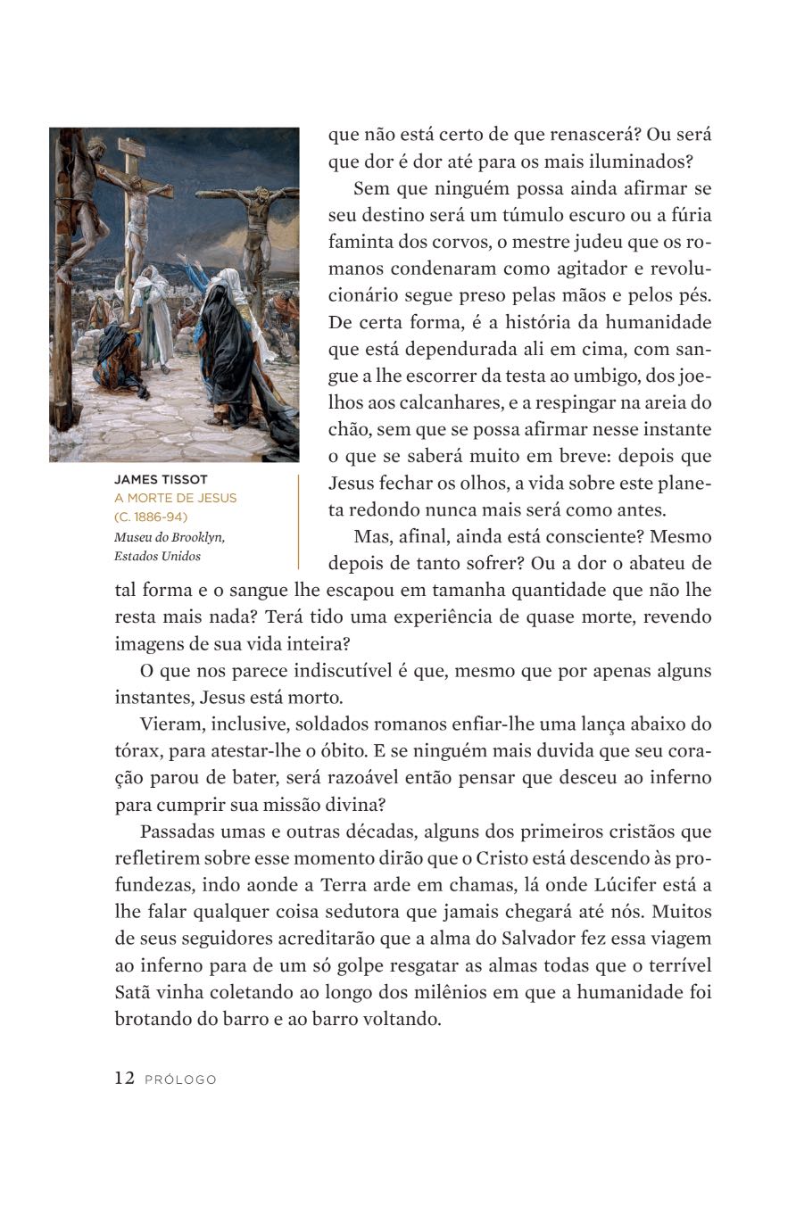Miolo do livro Cristo de Rodrigo Alvarez