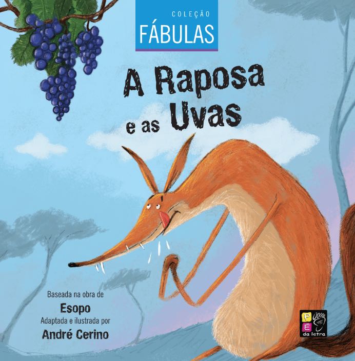 2 LIVROS EM UM- COLECAO FABULAS - A RAPOSA E AS UVAS, ASSEMBLEIA DOS RATOS