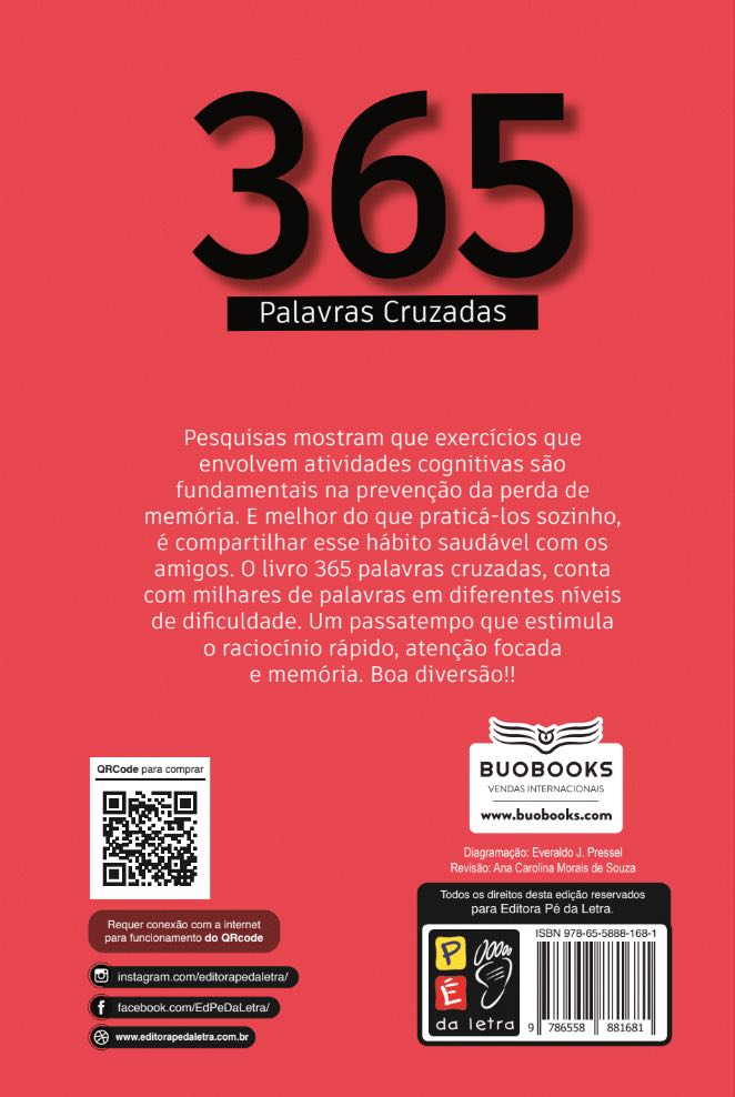 365 palavras cruzadas - Diversos