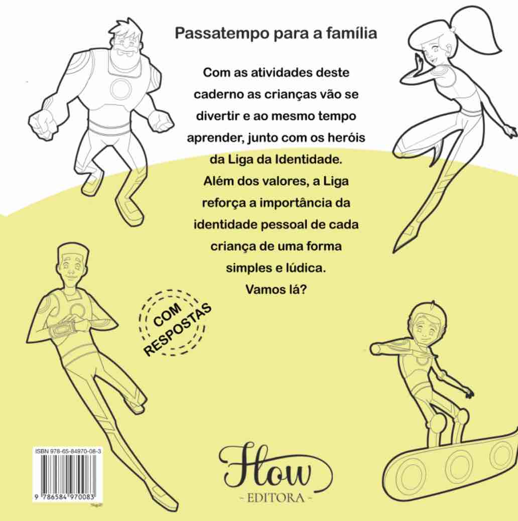 Liga da Identidade - Livro de Atividades
