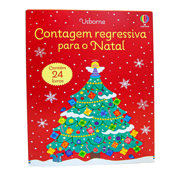 CONTAGEM REGRESSIVA PARA O NATAL: BOX COM 24 LIVROS DE 24 PÁGINAS CADA