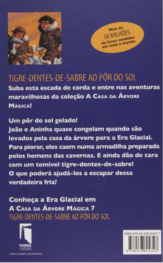 A casa da árvore mágica: Tigre-dentes-de-sabre ao pôr do sol - Image 2