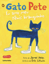 O gato Pete - eu amo meu tênis branquinho