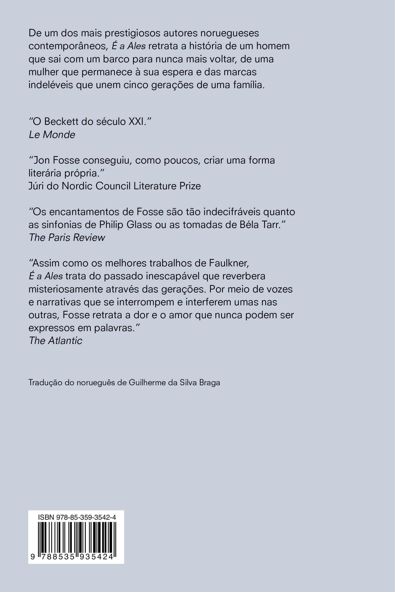 É a Ales – Autor vencedor do Nobel de literatura 2023 - Image 8