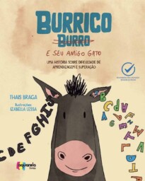Burrico burro e seu amigo gato