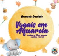 Vogais em aquarela