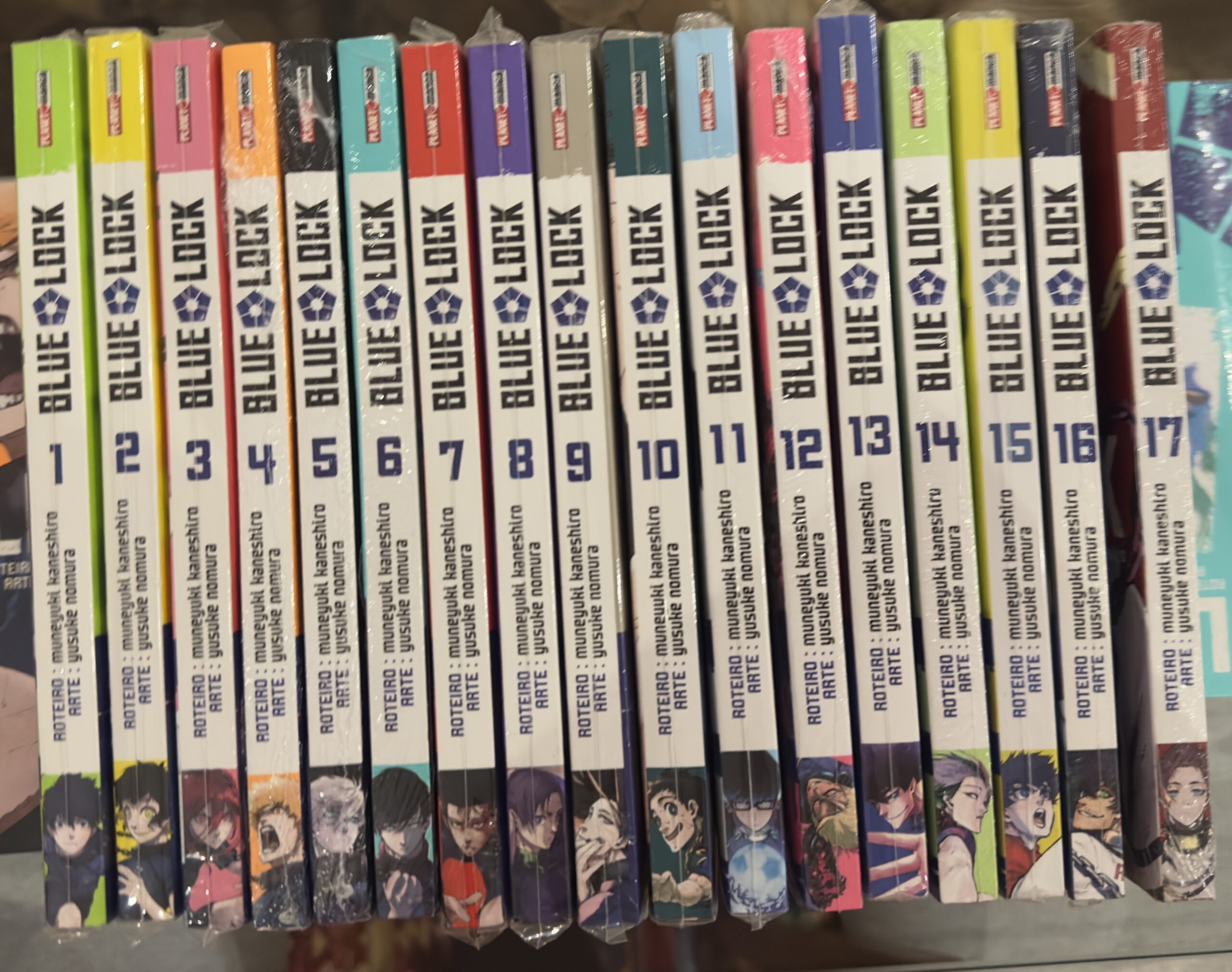 Coleção Mangá Blue Lock 1 Ao 17 (Em Português) - Image 2