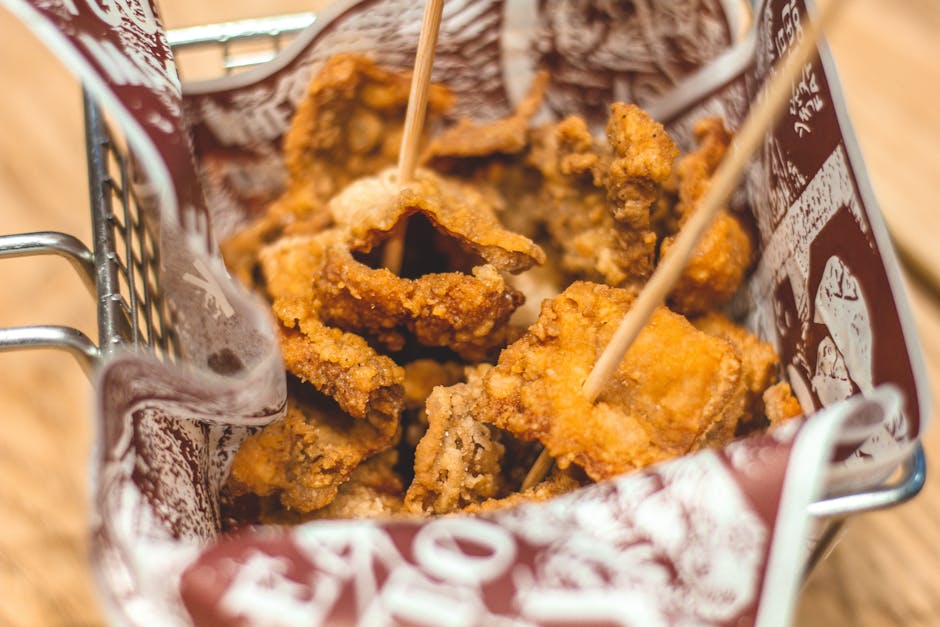 Salt and Pepper Popcorn Chicken