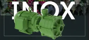 Descubra a linha de bombas FMX com rotor em aço inoxidável