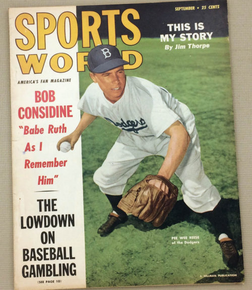 Sports World Magazine Sept 1949 Issue