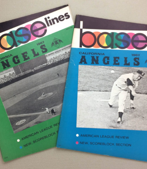 Angels 1967 Base-lines Programs