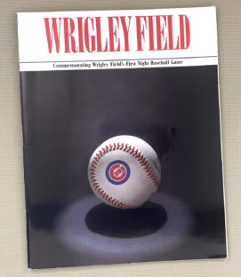 Chicago Wrigley Field First Night Game Commemorative
