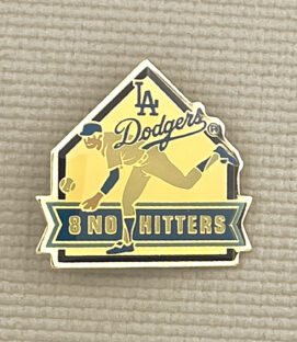 Los Angeles Dodgers 8 No Hitters Pin Pin