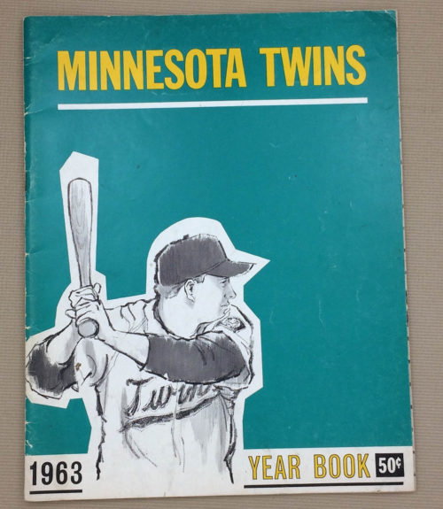 Minnesota Twins 1963 Yearbook