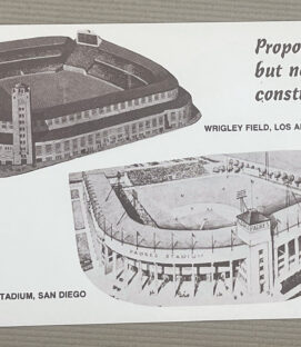 Padres/Angels Stadium Concept Postcard