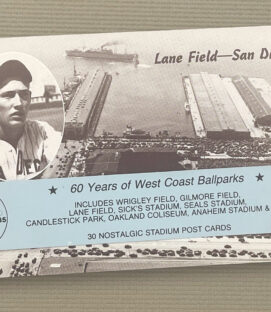 60 Years of West Coast Ballparks Postcard Set