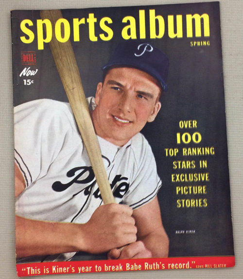 Dell Sports Album Magazine Spring 1950