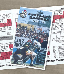Portland Beavers 1988 Schedule