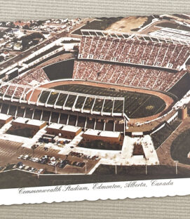 Edmonton Commonwealth Stadium Postcard