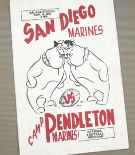 San Diego Marines 1951 Program
