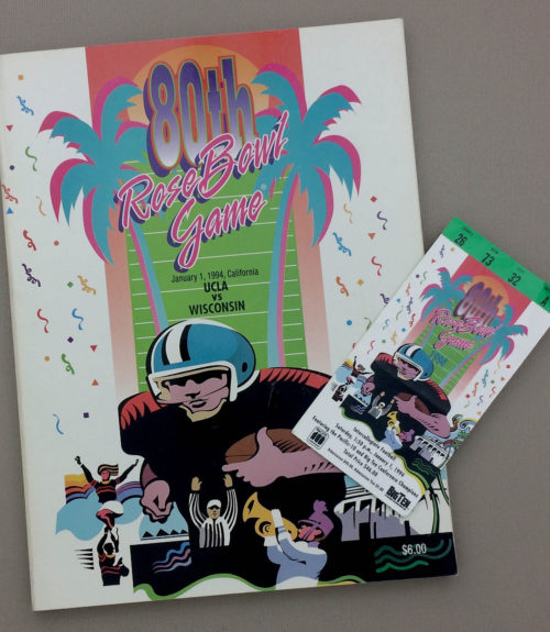 1994 Rose Bowl Program & Ticket Stub