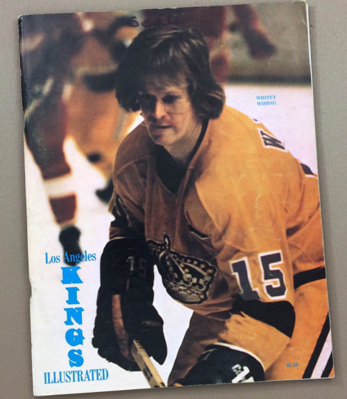 1974 Los Angeles Kings Hockey Program