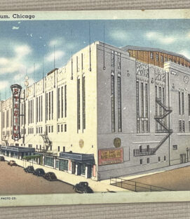 Vintage Chicago Stadium Postcard