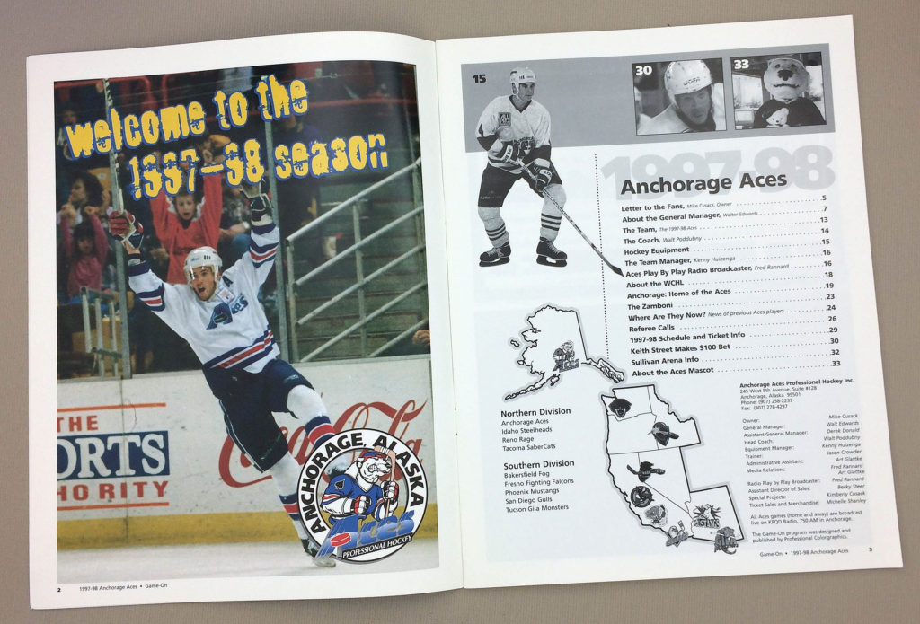 Anchorage Aces 199798 Program