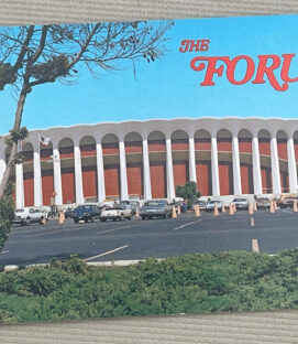 The Los Angeles Forum Vintage Postcard