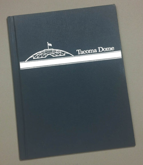 The Tacoma Dome book