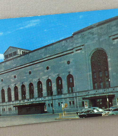 Minneapolis Municipal Auditorium Postcard