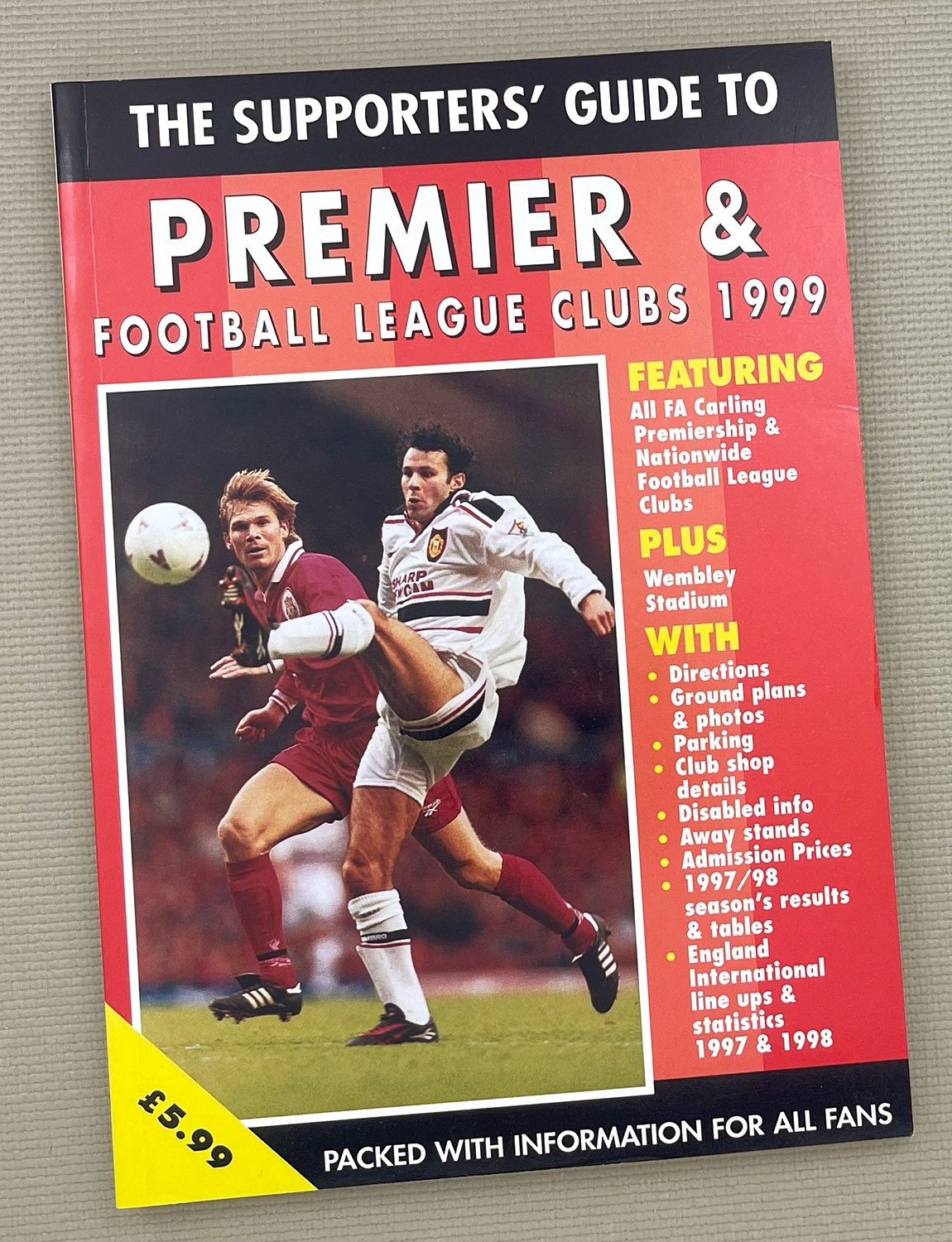 洋書 English Football A Fans'Handbook'99-'00 洋書 English Football A Fans'Handbook'99-'00 洋書 English