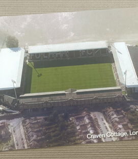 FC Fulham's Craven Cottage Postcard