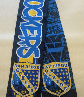 San Diego Sockers Script Scarf