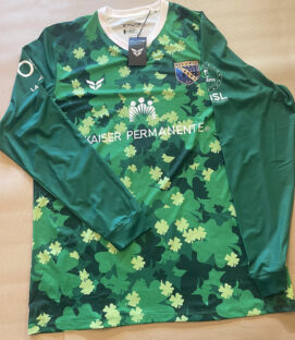 San Diego Sockers St Paddy's Jersey