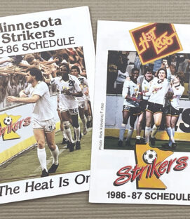 Minnesota Strikers 1985-86-77 Schedule set