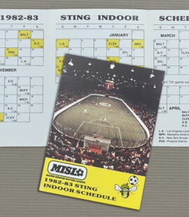 Chicago Sting 1982-83 Schedule