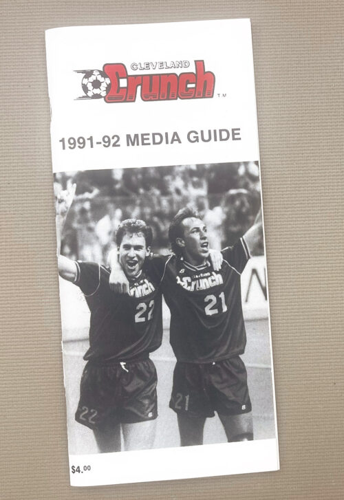 Cleveland Crunch 1991-92 Media Guide