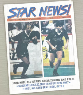 Tacoma Stars 1986 Program
