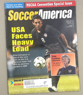 Soccer America January 2009 Issue